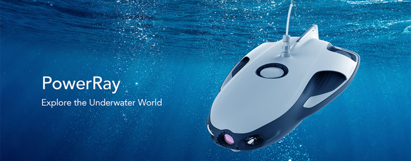 Powerray, World’s First Underwater Drone Launched in Singapore