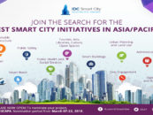 Nominations for the 2018 Smart City Asia Pacific Awards